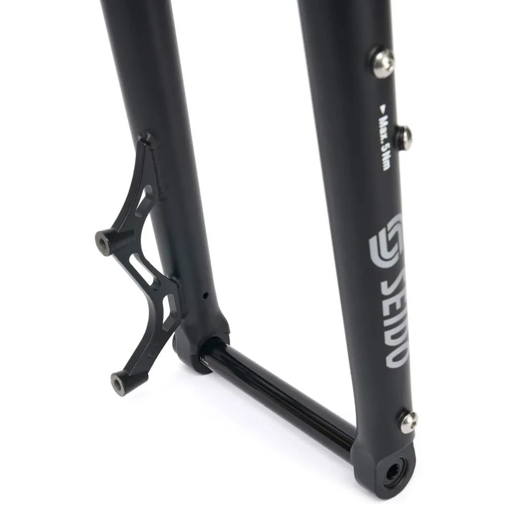 SEIDO Bps Gravelgaffel, Black, 27.5-29", Rigid SEIDO Bps Gravelgaffel, Black, 27.5-29", Rigid