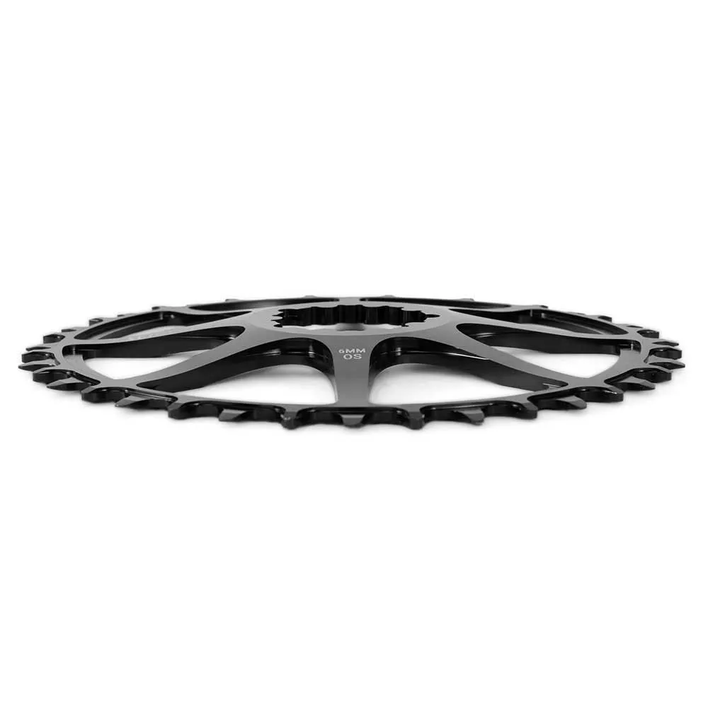 SEIDO Coil Dm 6 Mm Offset Kedjehjul, Black, 40t