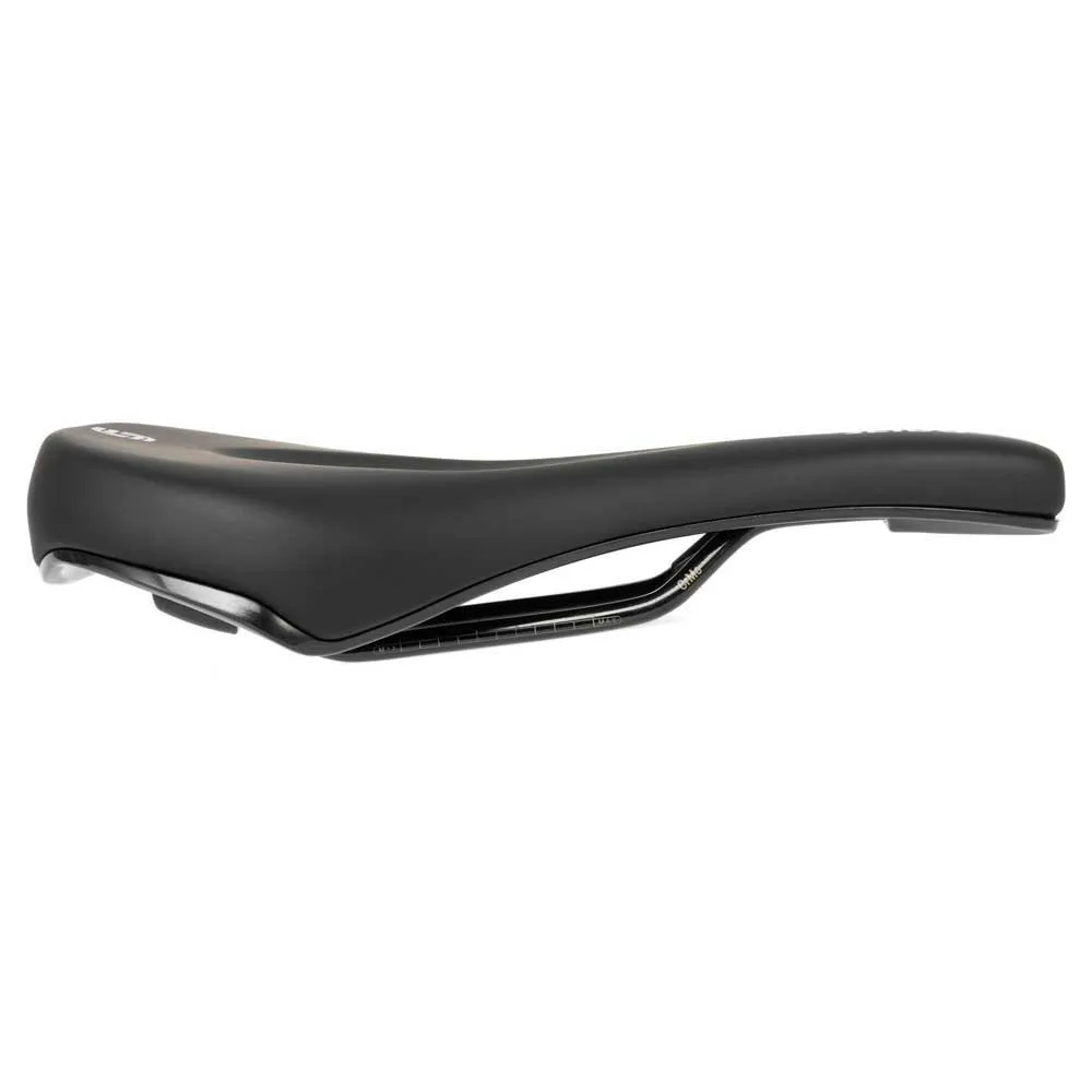 SEIDO Core Cykelsadel, Black, 155mm