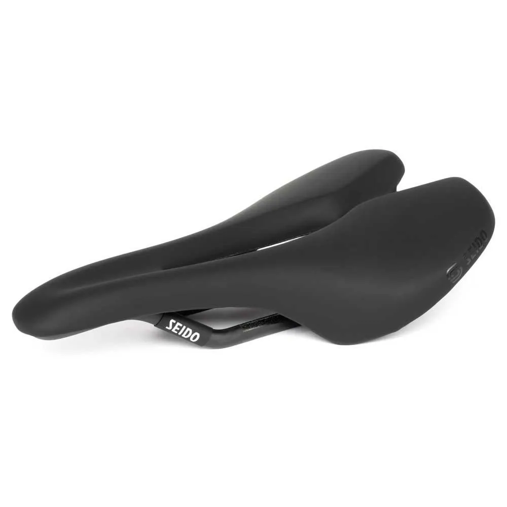 SEIDO Course Cf Cykelsadel, Black, 148mm
