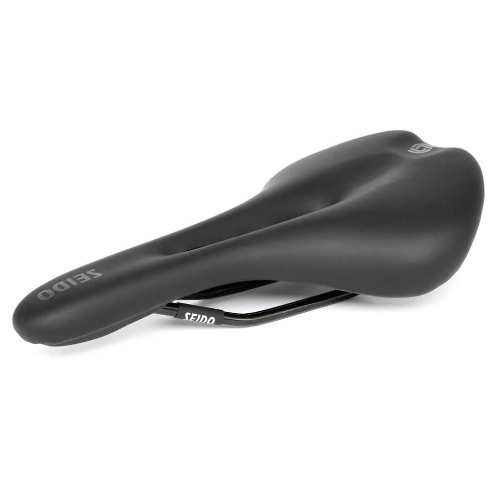 SEIDO Evo Cykelsadel, Black, 152mm