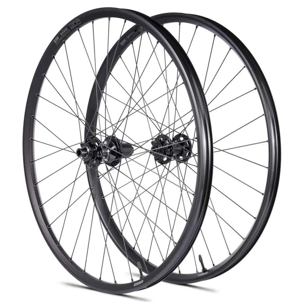 SEIDO Magnon Thru-axle Disc Tubeless Hjulset För Gravelcykel, Black, 12 x 100 / 12 x 142mm, Shimano/Sram HG SEIDO Magnon Thru-axle Disc Tubeless Hjulset För Gravelcykel, Black, 12 x 100 / 12 x 142mm, Shimano/Sram HG