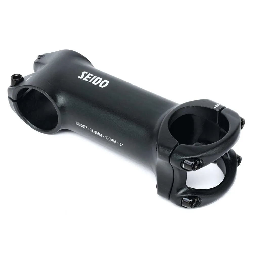 SEIDO Meander 31.8 Mm Cykelstyrstam, Black, 110mm, 6º