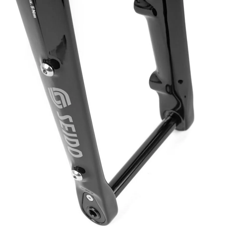 SEIDO Mgv Gravelgaffel, Glossy Black, 27.5-29", Rigid SEIDO Mgv Gravelgaffel, Glossy Black, 27.5-29", Rigid