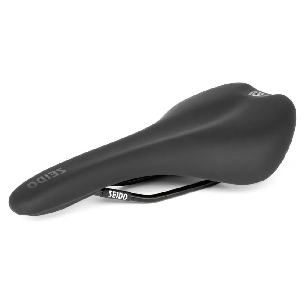 SEIDO Origin Cykelsadel, Black, 144mm