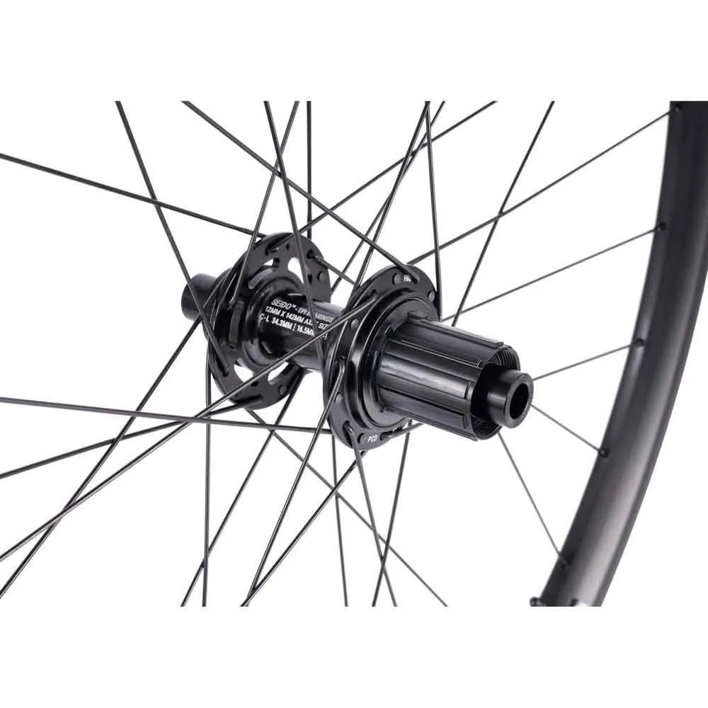 SEIDO Sinus Disc Tubeless Hjulset För Gravelcykel