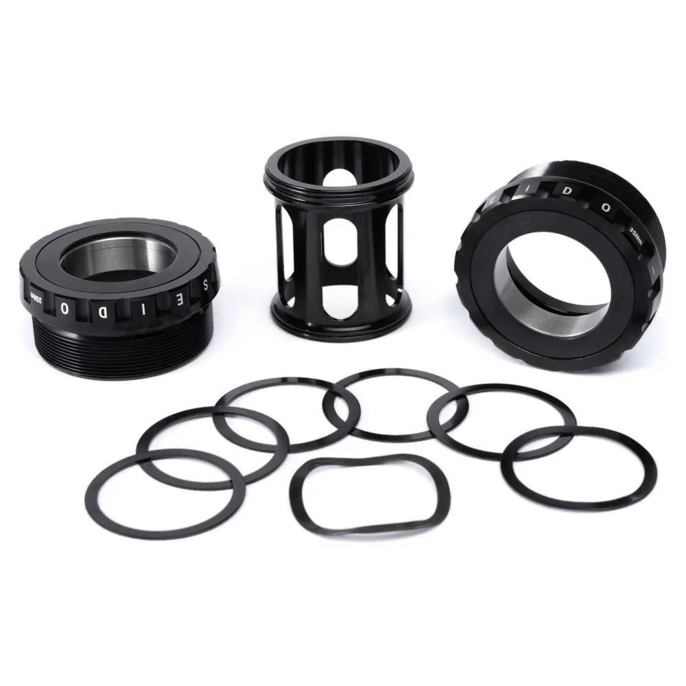 SEIDO T47 Trac Externe 30 Mm Vevlagerskoppar, Black, 68mm