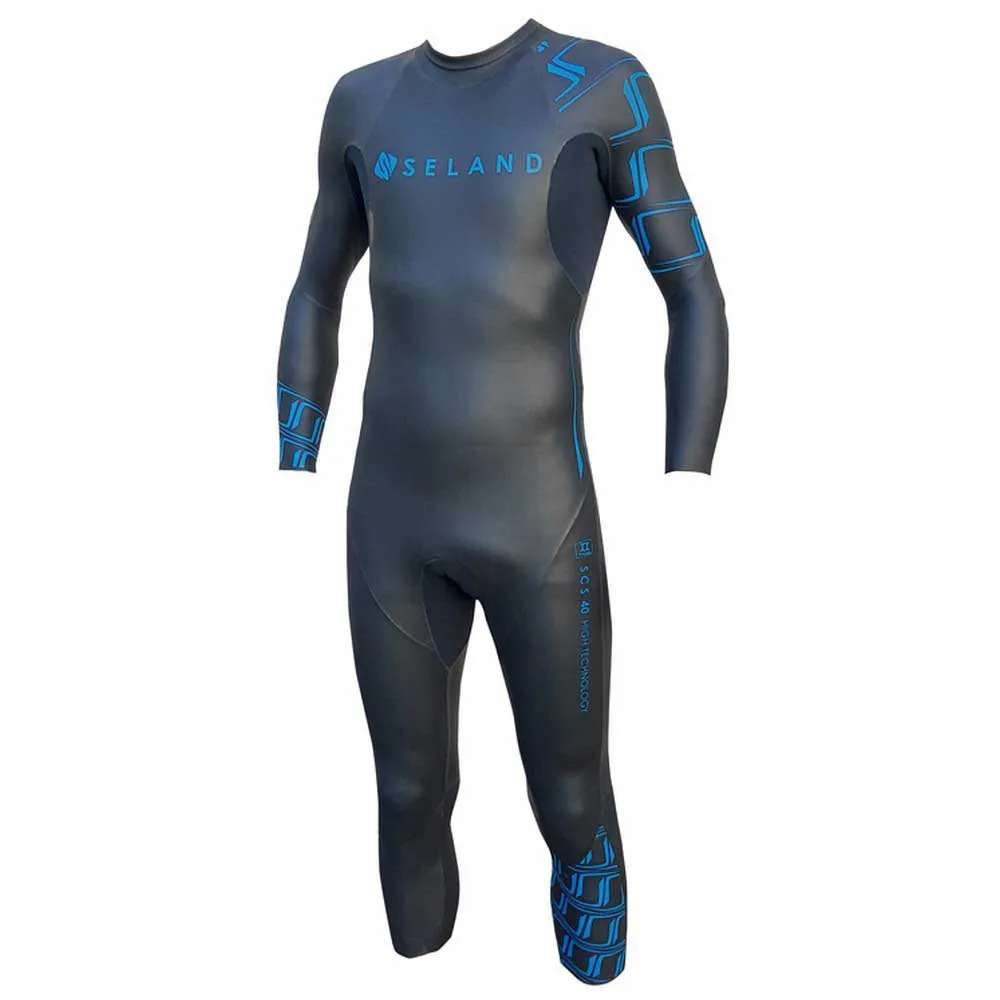 Seland Triathlon H.qs-40 Långärmad Neopren Våtdräkt unisex