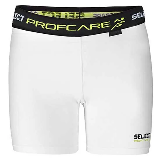 Select 6402w Baslager Shorts, White