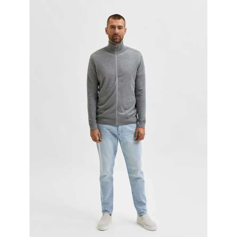 Select Slhberg Jacka Refurbished male, Medium gray melange