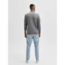 Select Slhberg Jacka Refurbished male, Medium gray melange