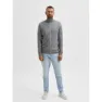 Select Slhberg Jacka Refurbished male, Medium gray melange