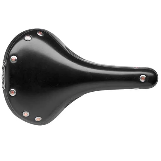 Selle Italia Epoca Vintage L1 Afm Cykelsadel, Leather black, 176mm Selle Italia Epoca Vintage L1 Afm Cykelsadel, Leather black, 176mm