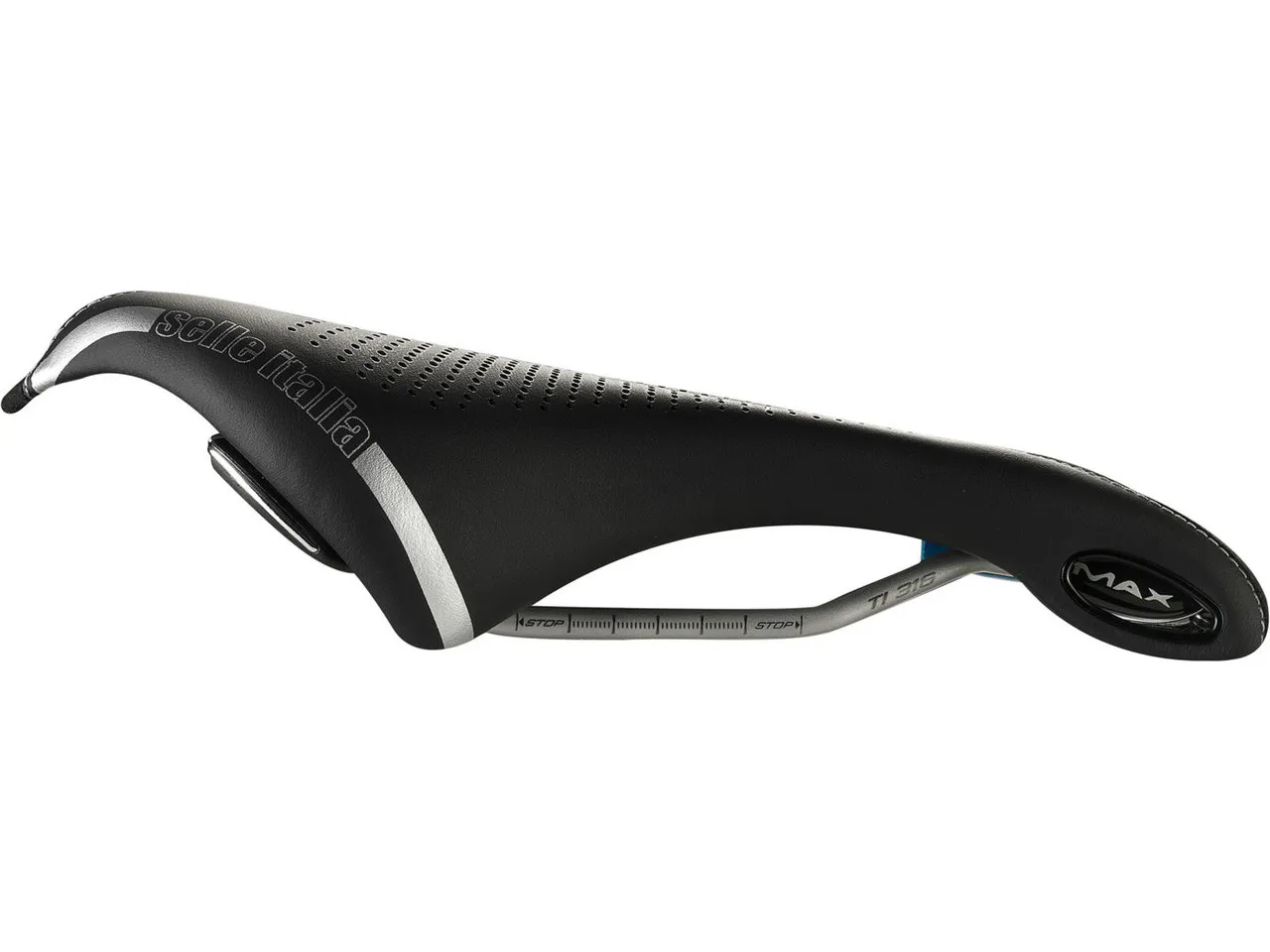 Selle Italia MAX FLITE Gel Superflow Sattel, Svart