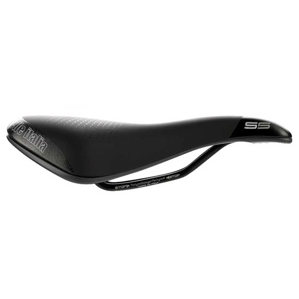 Selle Italia Max S5 Superflow Cykelsadel, Black, 180mm