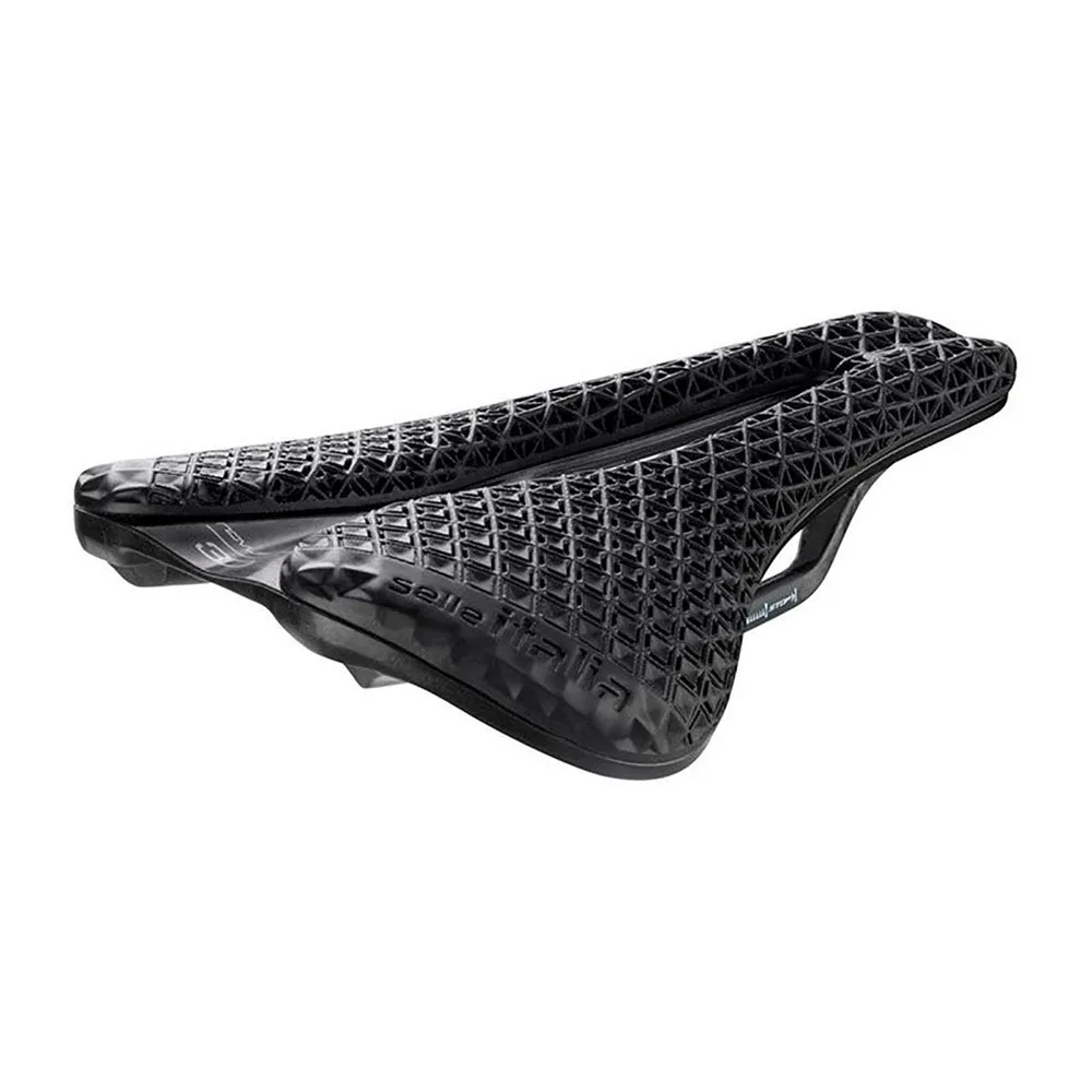 Selle Italia Novus Boost 3d Evo Superflow Ti 316 Rail Cykelsadel, Black, 145mm Selle Italia Novus Boost 3d Evo Superflow Ti 316 Rail Cykelsadel, Black, 145mm