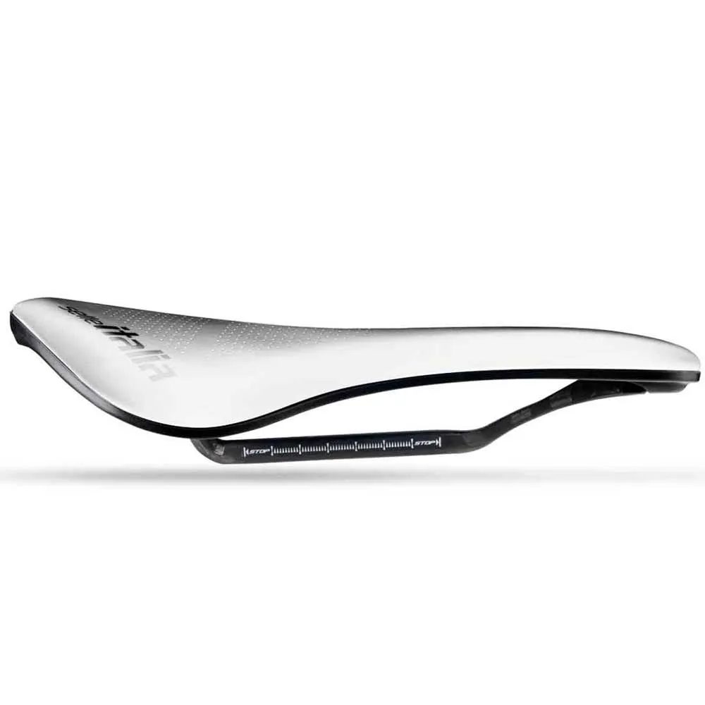 Selle Italia Novus Evo Boost Kc Sf L Crb Ltd Cykelsadel, White, 145mm Selle Italia Novus Evo Boost Kc Sf L Crb Ltd Cykelsadel, White, 145mm