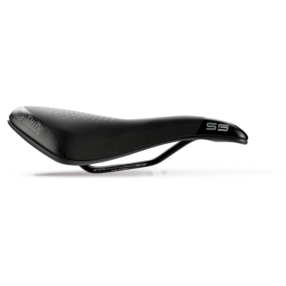 Selle Italia S5 Woman Superflow Cykelsadel, Black, 145mm