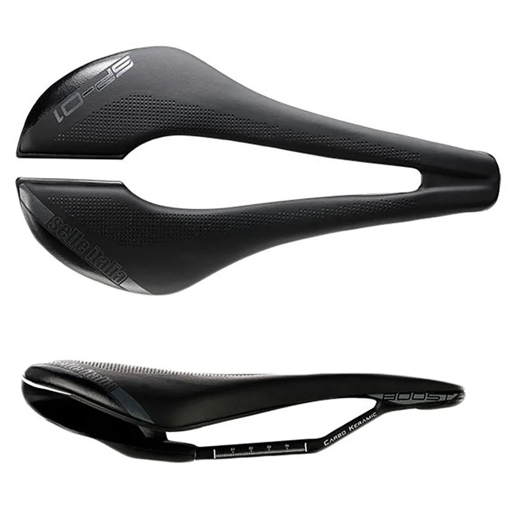 Selle Italia Sp-01 Boost Kit Carbon Superflow Cykelsadel, Black, S Selle Italia Sp-01 Boost Kit Carbon Superflow Cykelsadel, Black, S