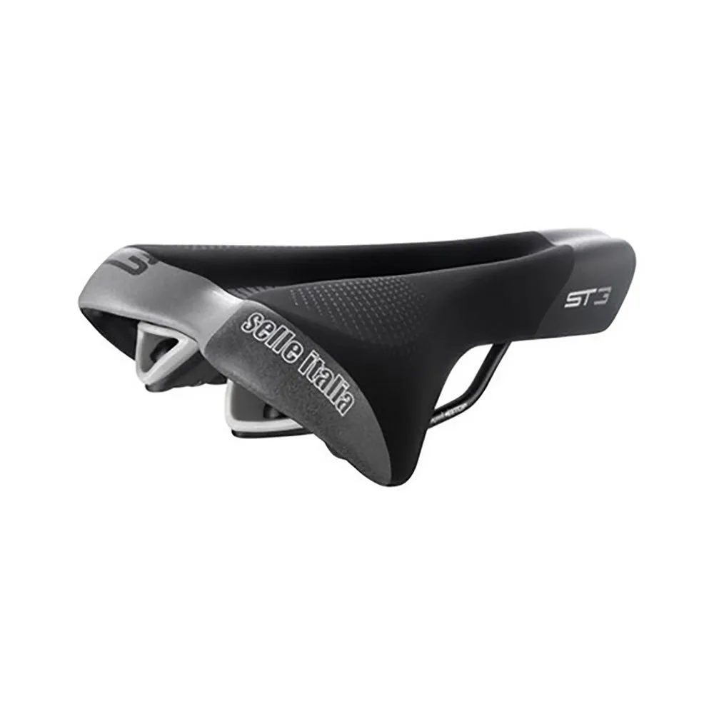 Selle Italia St 3 Superflow Cykelsadel, Black, 160mm