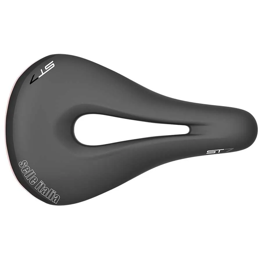 Selle Italia St7 Vision Superflow Cykelsadel, Black, L Selle Italia St7 Vision Superflow Cykelsadel, Black, L