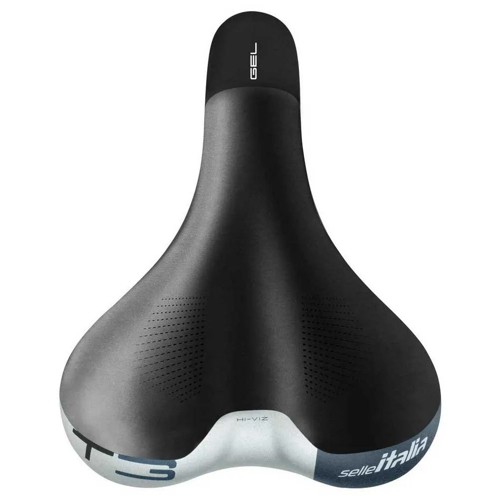Selle Italia T 3 S Cykelsadel, Black, 210mm