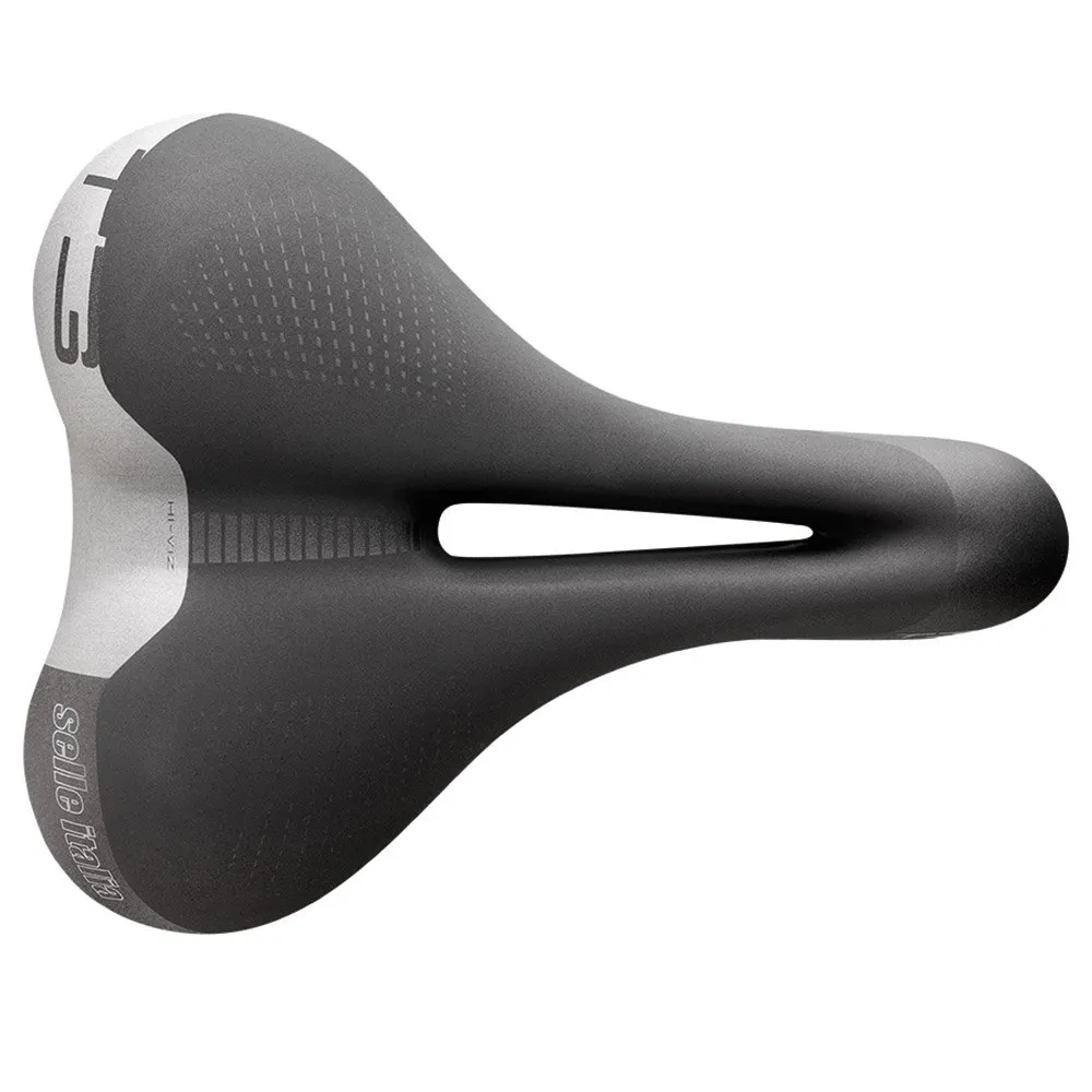 Selle Italia T3 Flow Cykelsadel, Black, S