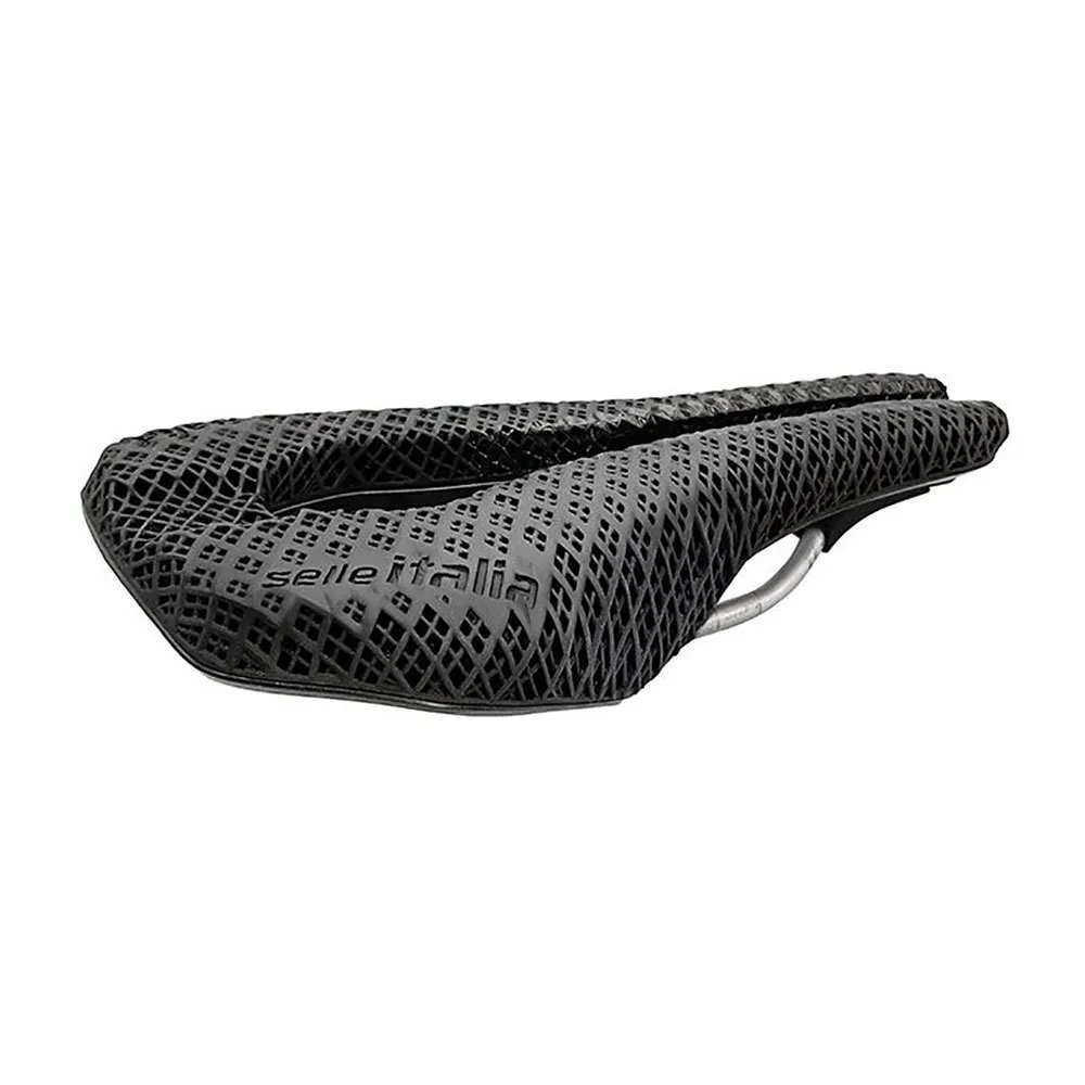 Selle Italia Watt 3d Superflow Ti316 Rail Cykelsadel, Black, 133mm Selle Italia Watt 3d Superflow Ti316 Rail Cykelsadel, Black, 133mm