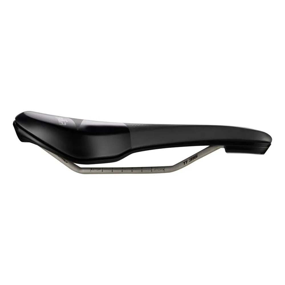 Selle Italia X-bow Superflow Ti316 S3 Cykelsadel, Grey / black, 145mm