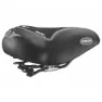 Selle Montegrappa 1101 Max Comfort Gel Cykelsadel, Black, 200mm