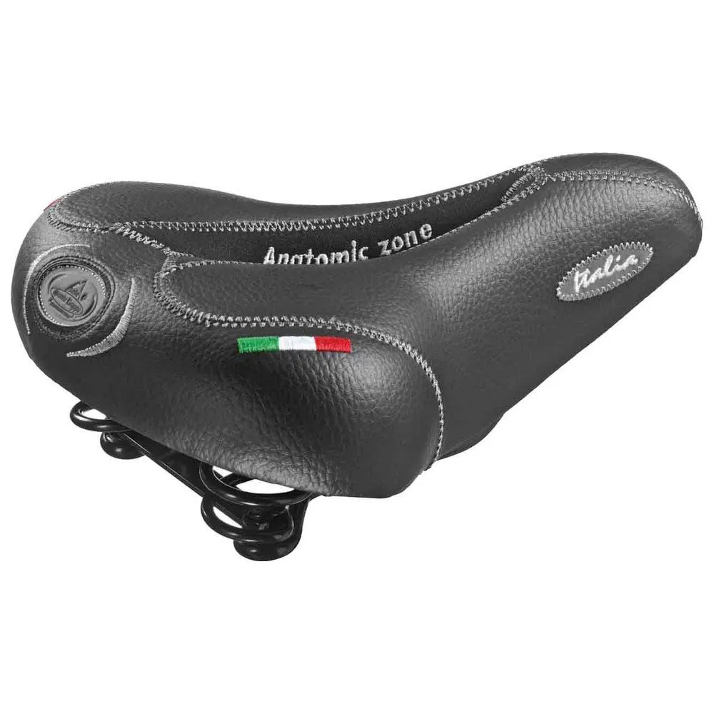 Selle Montegrappa Venus Cykelsadel, Black, 200mm