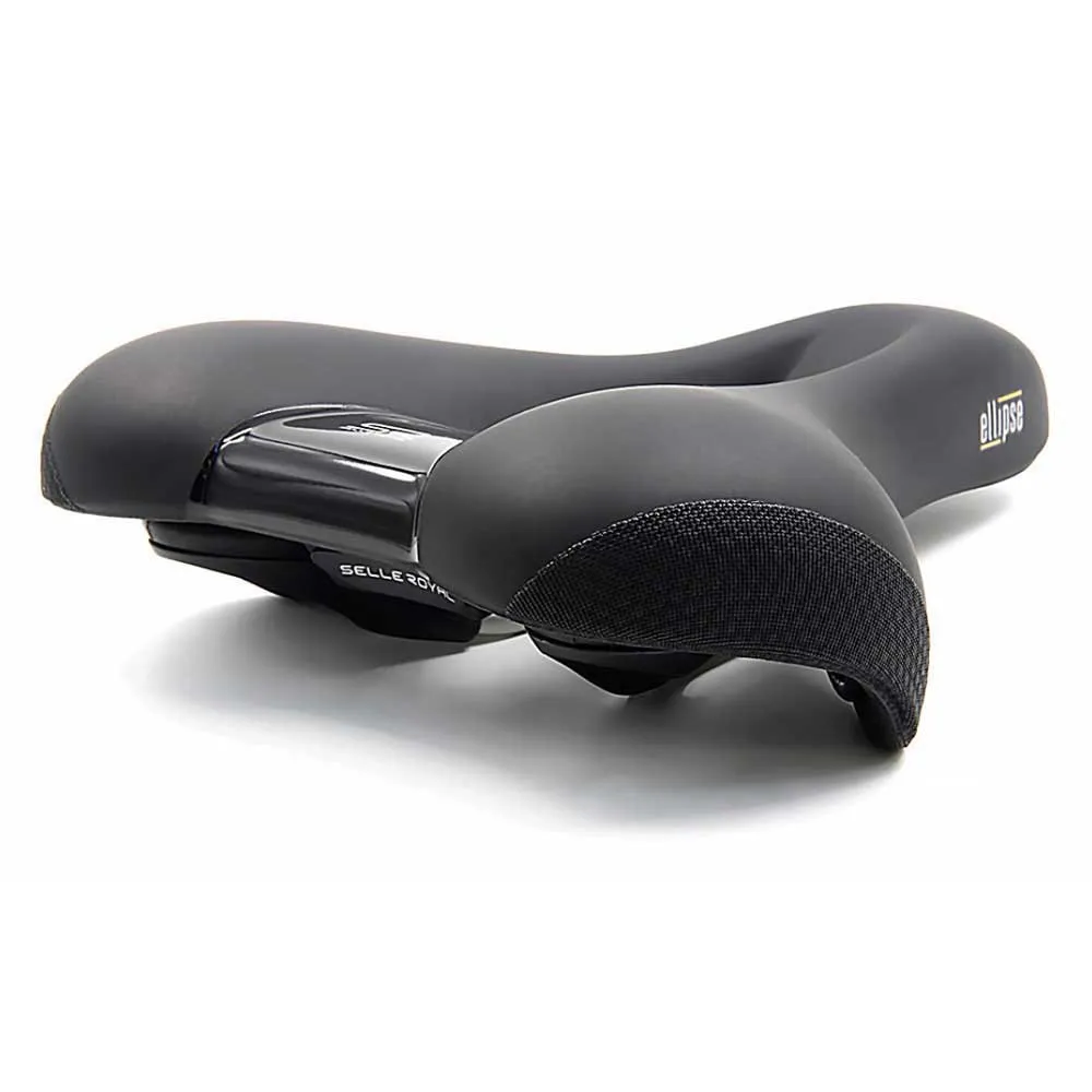 Selle Royal Ellipse Relaxed Cykelsadel, Black, 226mm