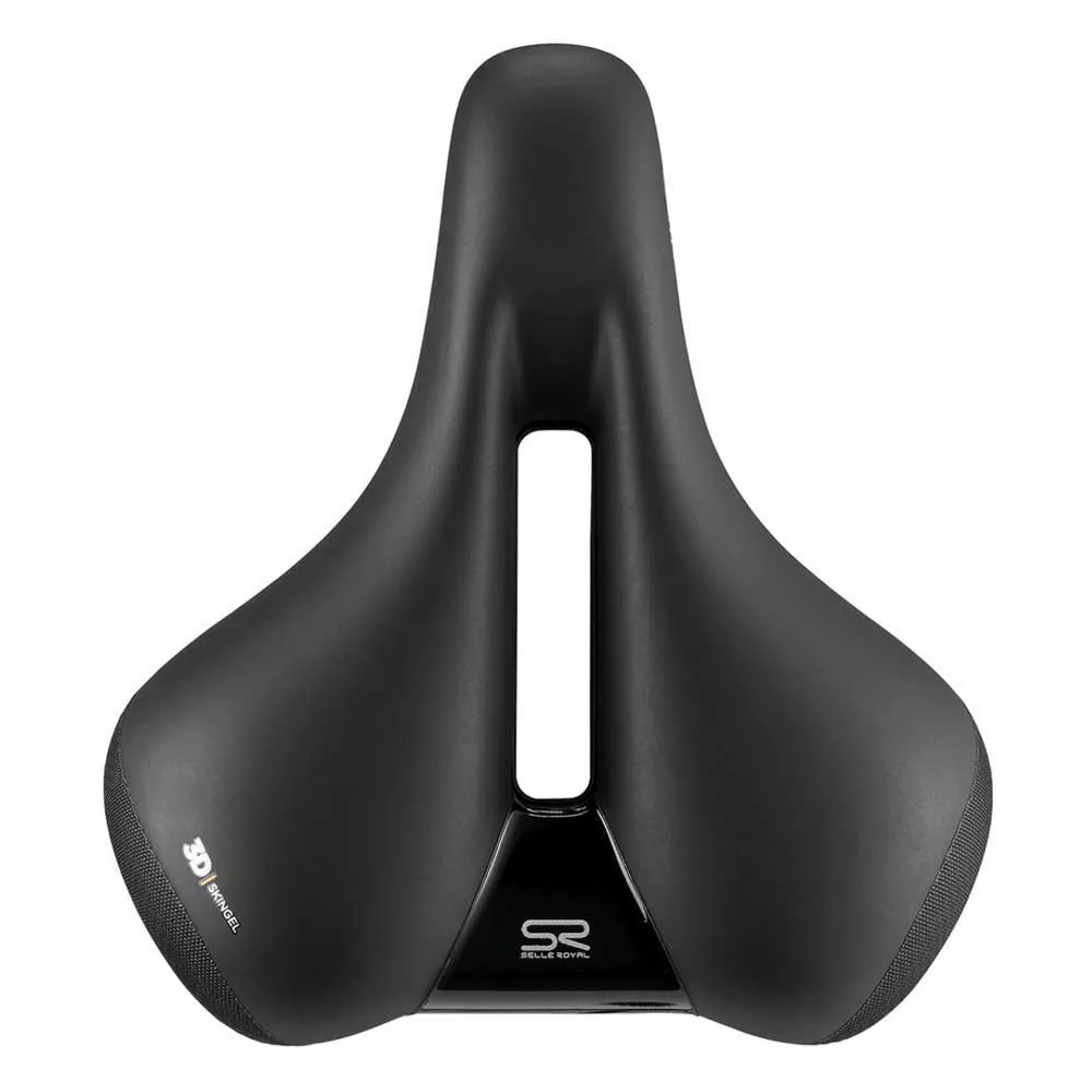 Selle Royal Ellipse Relaxed Cykelsadel, Black, 226mm