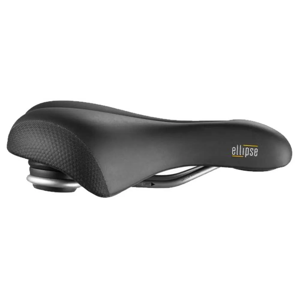 Selle Royal Ellipse Relaxed Cykelsadel, Black, 226mm