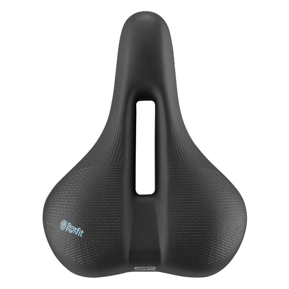 Selle Royal Float Moderate Sadel, Black, 200mm