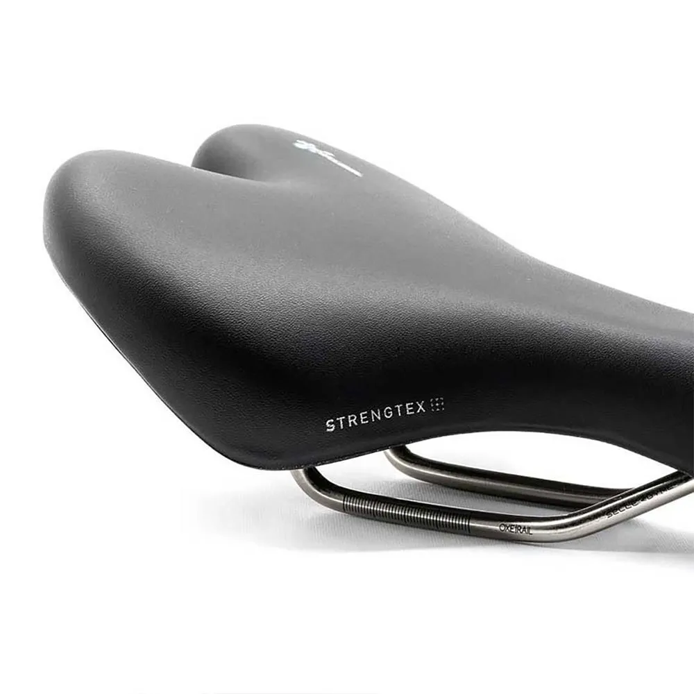 Selle Royal Freccia Strengtex Athletic Cykelsadel, Black, 157mm