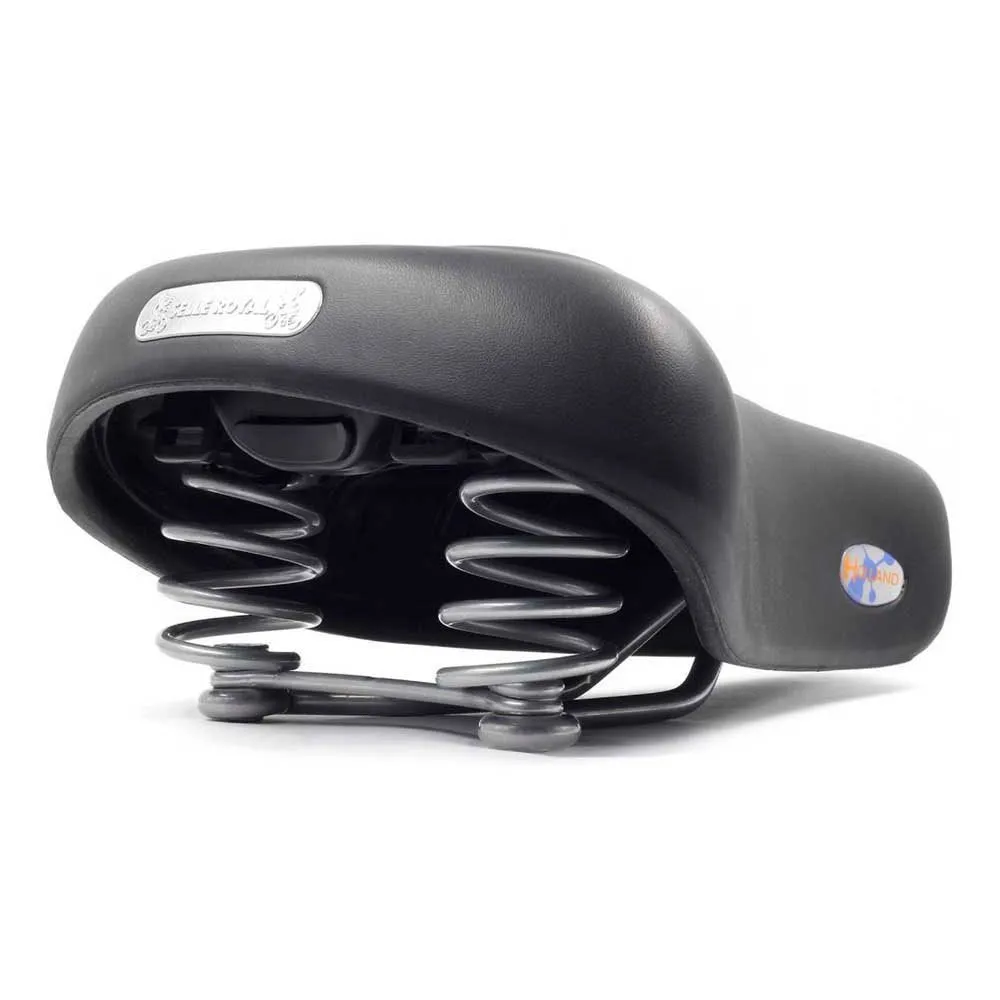 Selle Royal Holland Classic Relaxed Cykelsadel, Black, 223mm