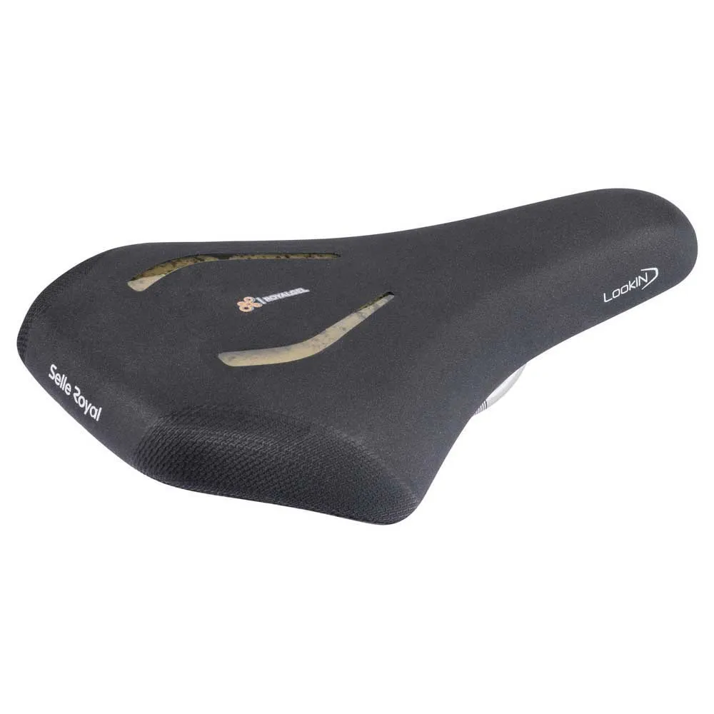 Selle Royal Lookin Evo Stracciatella Athleti Cykelsadel, Black, 158mm