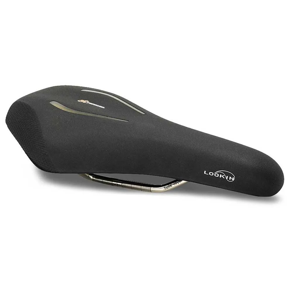 Selle Royal Lookin Evo Stracciatella Athletic Cykelsadel, Black, 261 x 158mm