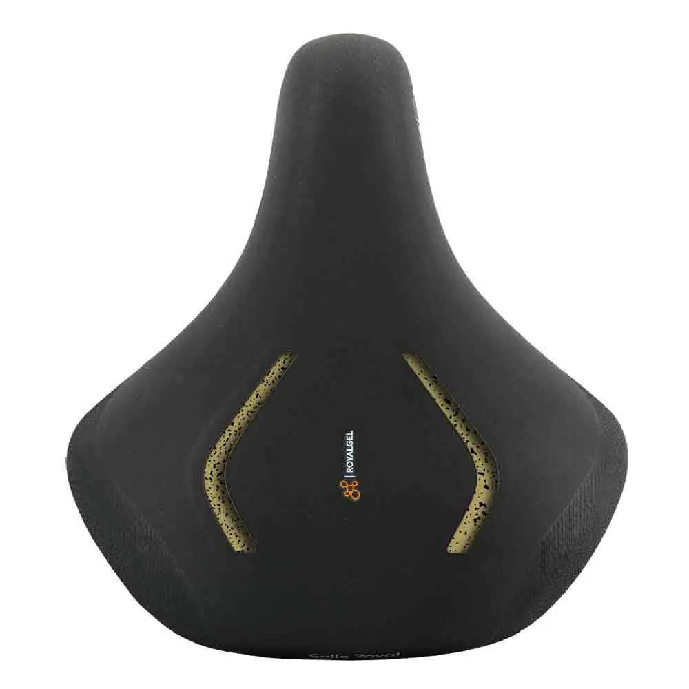 Selle Royal Lookin Evo Stracciatella Relaxed Cykelsadel, Black, 223mm