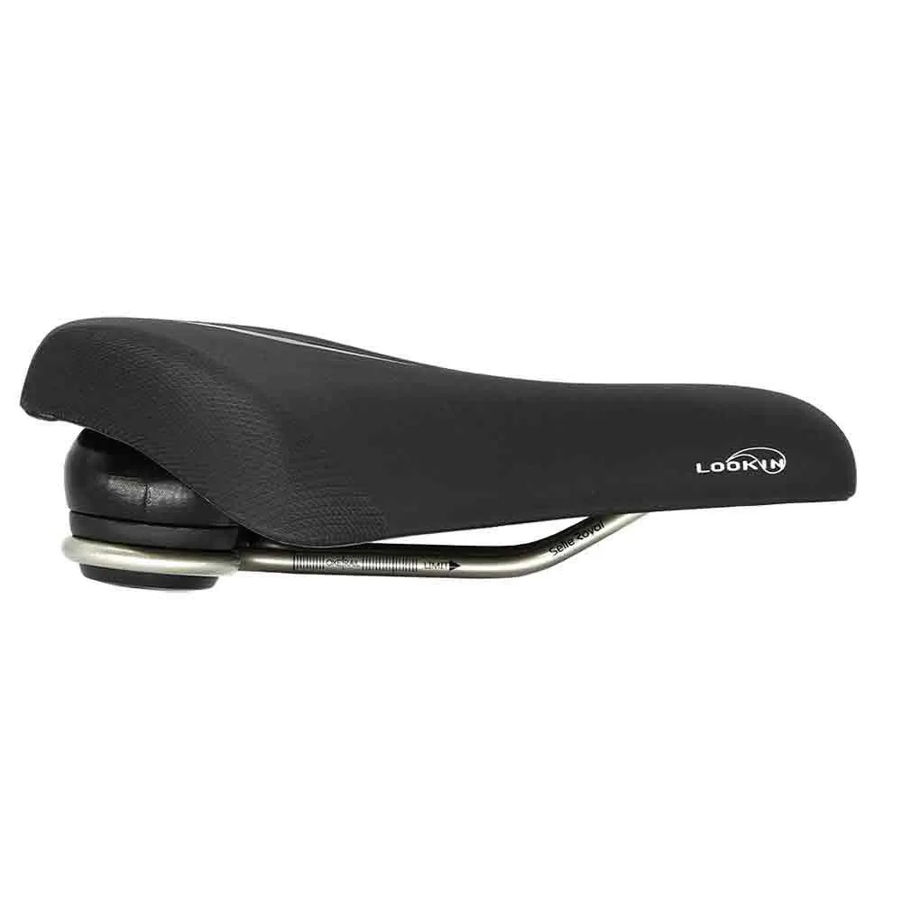 Selle Royal Lookin Evo Stracciatella Relaxed Cykelsadel, Black, 223mm