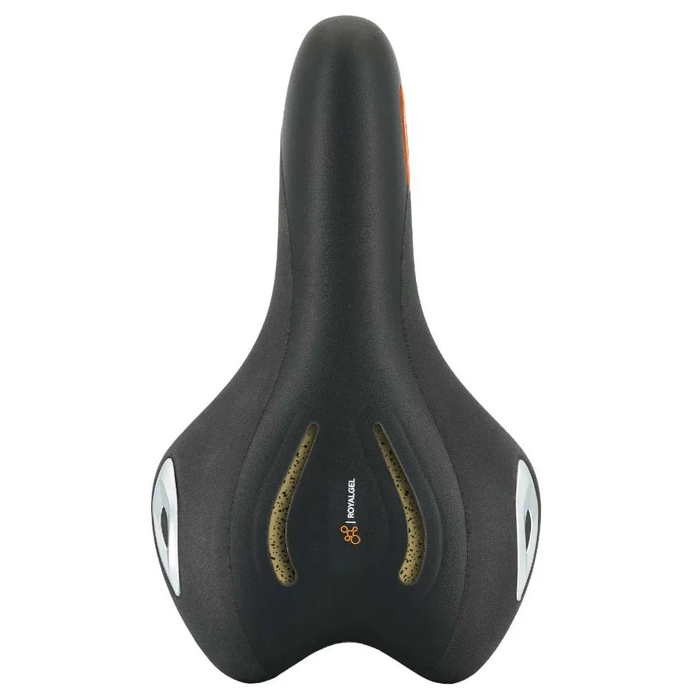 Selle Royal Lookin Stracciatella Athletic Cykelsadel, Black, 279 x 160mm