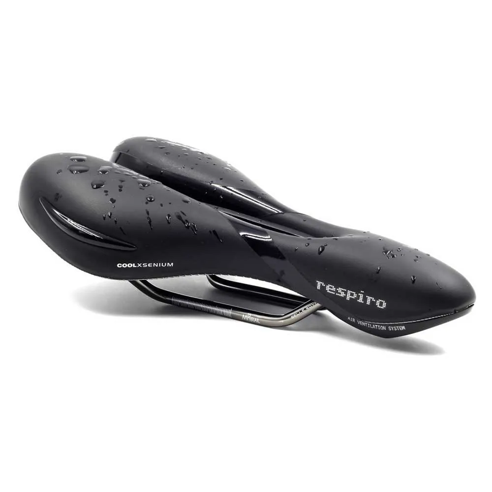 Selle Royal Respiro Athletic Cykelsadel, Black, 163mm Selle Royal Respiro Athletic Cykelsadel, Black, 163mm