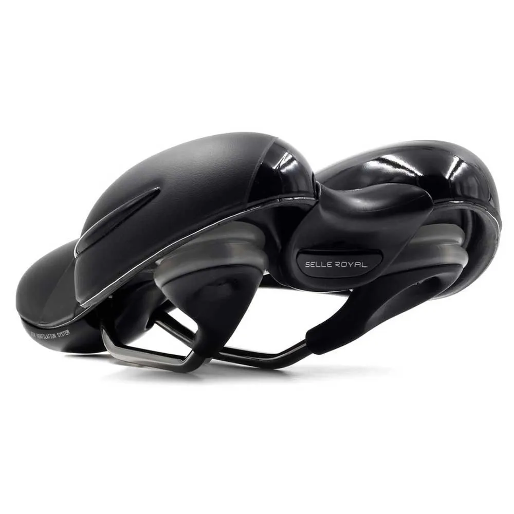 Selle Royal Respiro Moderate Cykelsadel, Black, 182mm