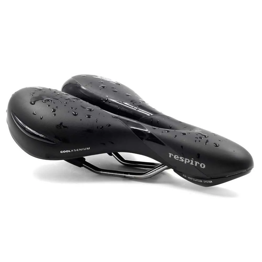 Selle Royal Respiro Moderate Cykelsadel, Black, 182mm