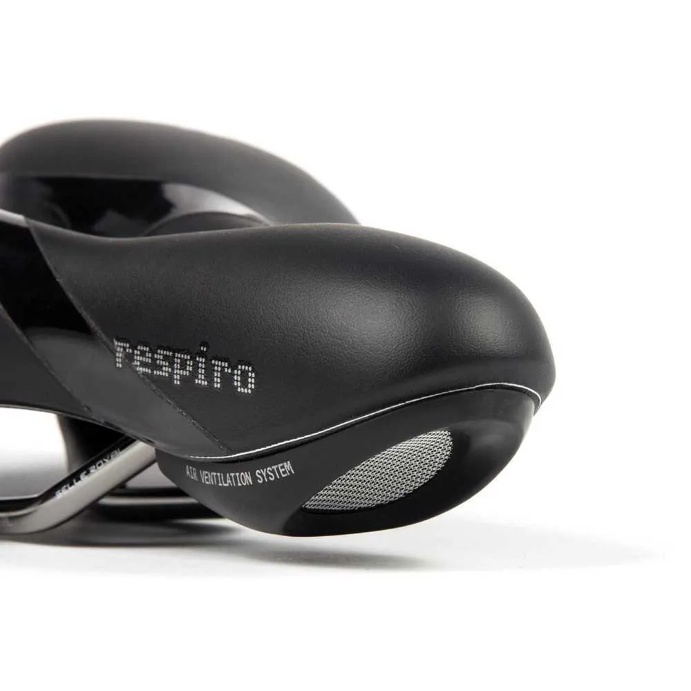 Selle Royal Respiro Relaxed Cykelsadel Refurbished, Black, 227mm