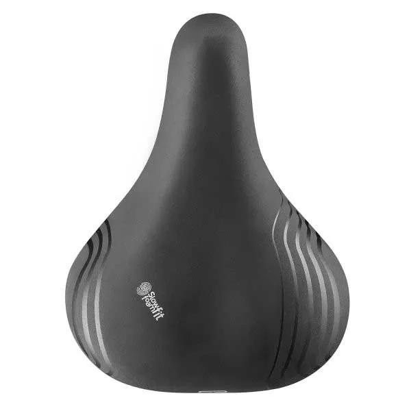 Selle Royal Romm Relaxed Cykelsadel, Black, 183mm