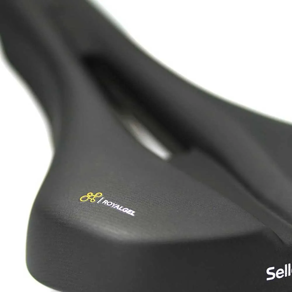 Selle Royal Vaia Moderate Cykelsadel, Black, 167mm