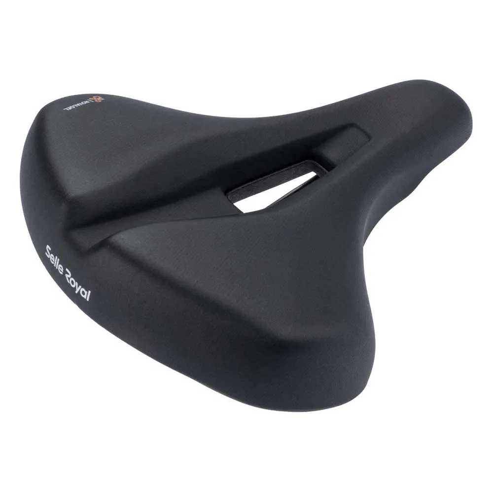 Selle Royal Vaia Relaxed Cykelsadel, Black, 213mm