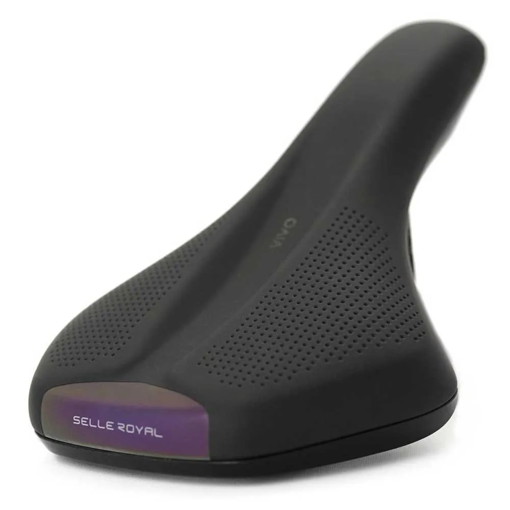 Selle Royal Vivo Reflective Athletic Cykelsadel, Black, 160mm Selle Royal Vivo Reflective Athletic Cykelsadel, Black, 160mm